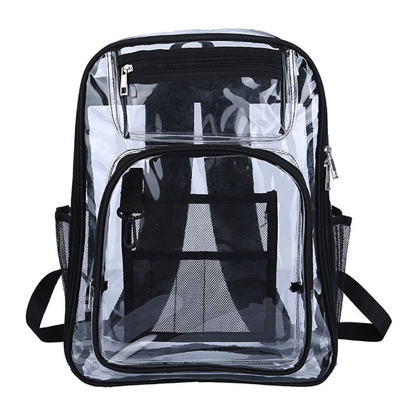 Tas ransel transparan PVC gedhe-5