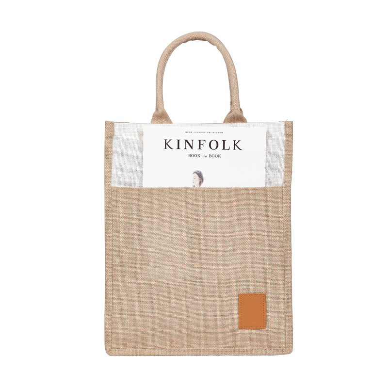 Eco-Friendly Laminated Jute Shopping Bag 5